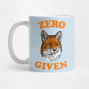 Zero Fox Given Mug